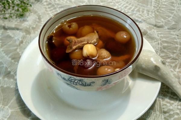 莲子红枣桂圆猪心汤的做法图解7