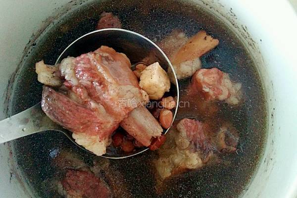茯苓红豆排骨汤的做法图解5