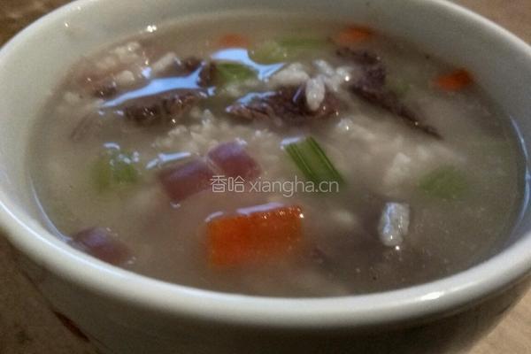 牛肉粥的做法图解6