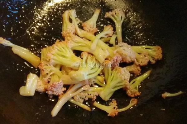 番茄菜花的做法图解5