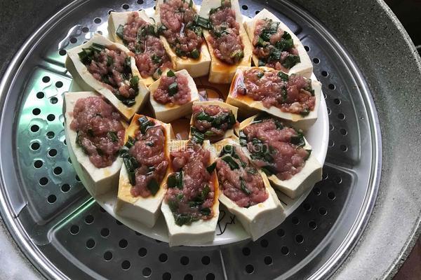 豆腐酿肉的做法图解9