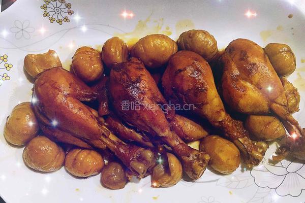 栗子可乐鸡翅的做法图解5