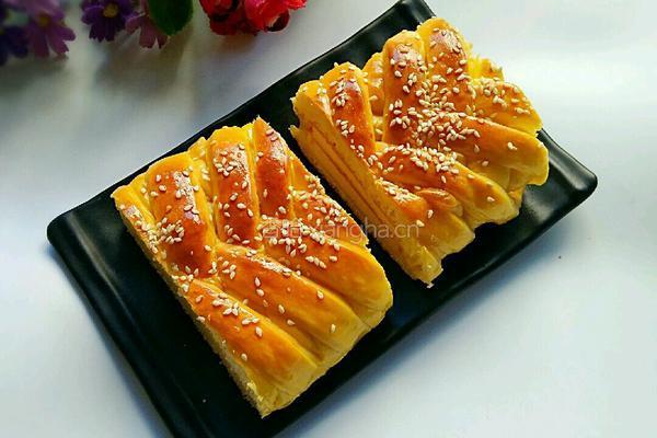 蛋糕夹心面包的做法图解18