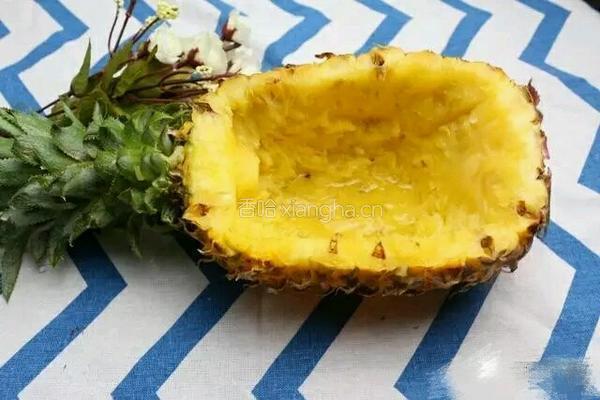 菠萝饭的做法图解3