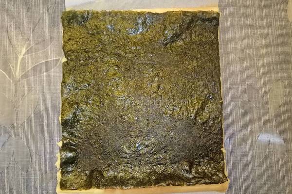 肉松紫菜蛋糕卷的做法图解15