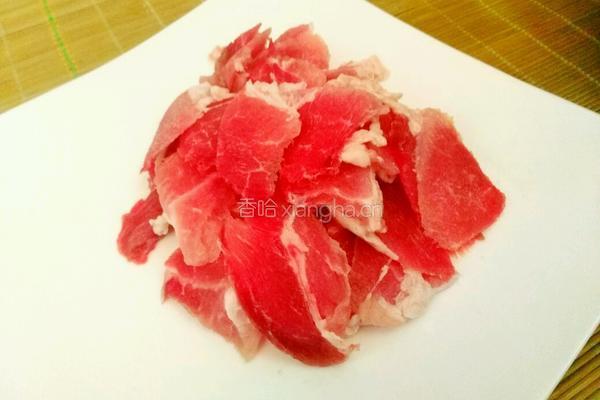 葱爆羊肉的做法图解1