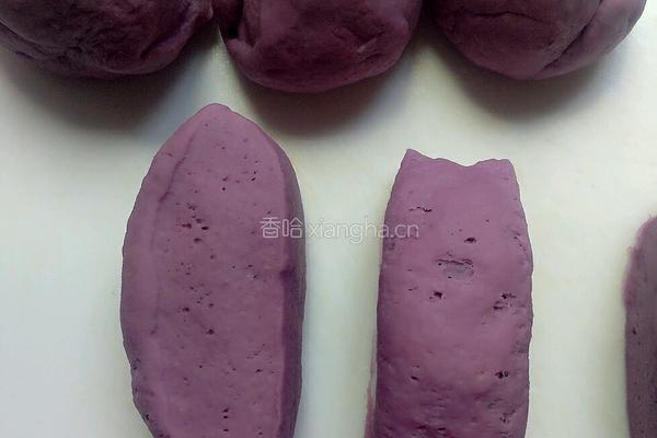 紫薯豆沙包的做法图解5