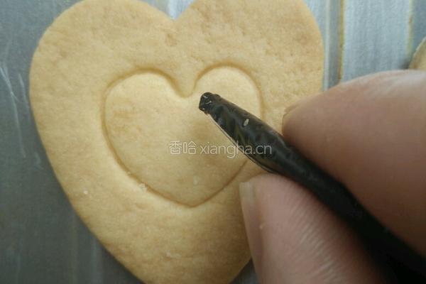 巧克力装饰饼干的做法图解13