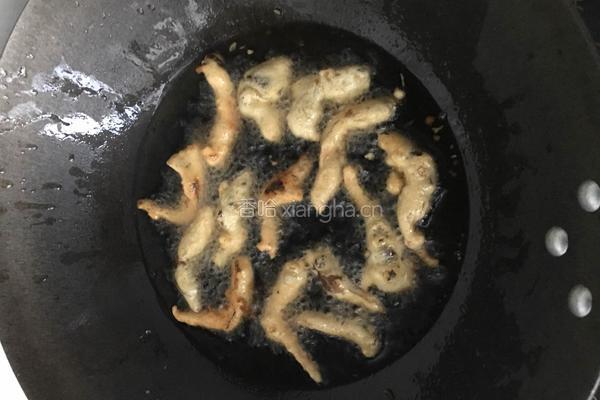 椒盐蘑菇的做法图解5