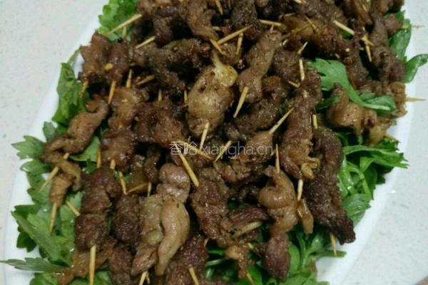 牙签羊肉串的做法图解4