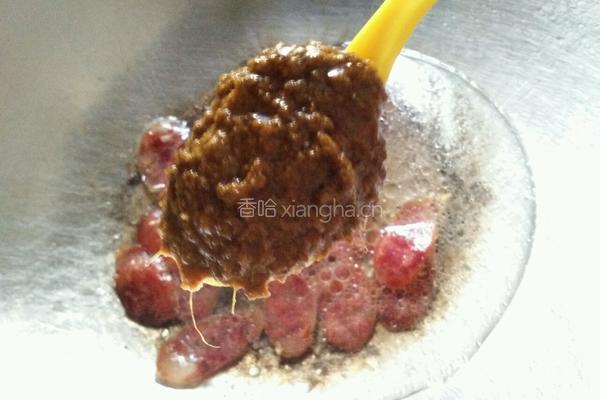 腊肠咖喱饭的做法图解3