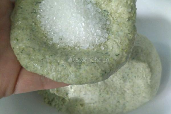 野菜糍粑的做法图解4