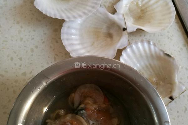 扇贝蒜蓉粉丝的做法图解2