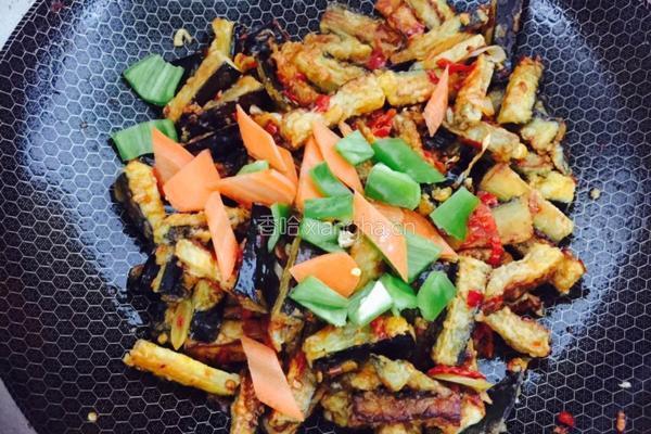 鱼香茄子的做法图解3