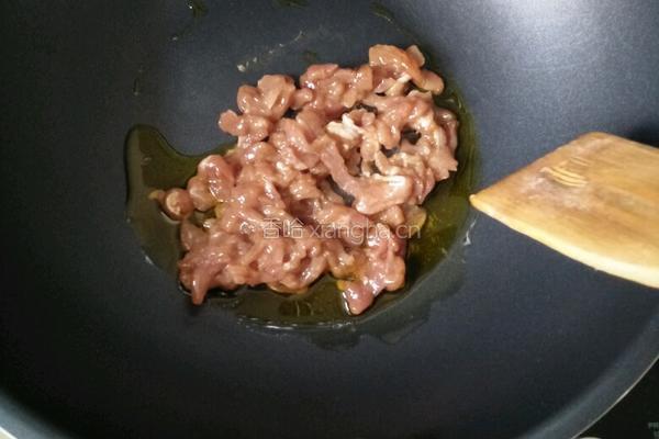 青椒肉丝的做法图解4