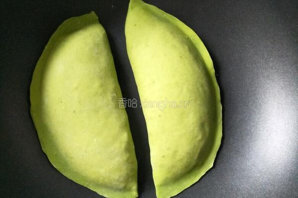菠菜面韭菜盒子的做法图解16