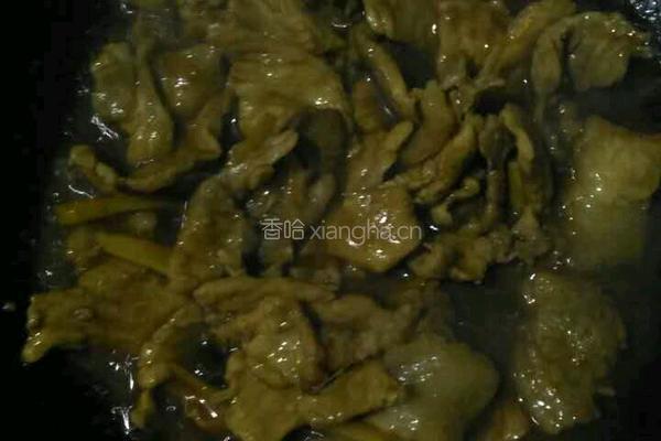 芹菜木耳炒肉片的做法图解4