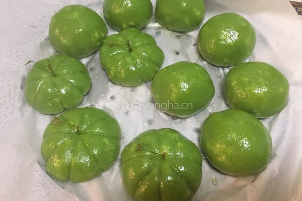 菠菜青团的做法图解4