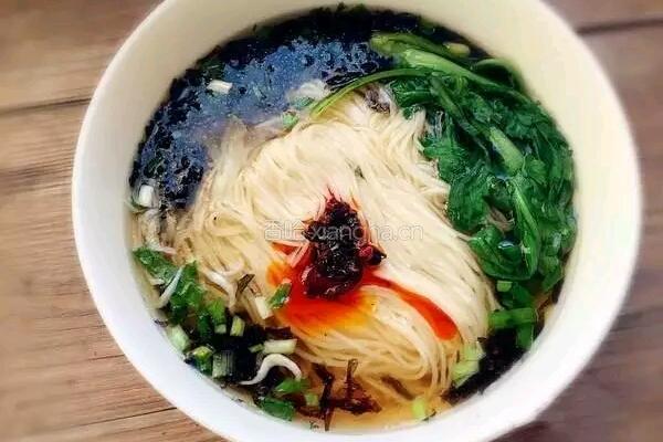 香辣蔬菜面的做法图解5