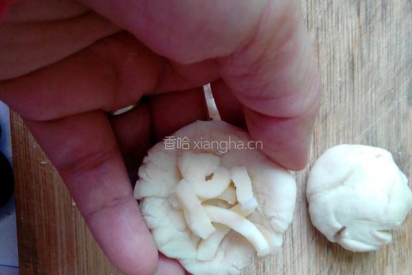 黑芝麻奶烙团子的做法图解9