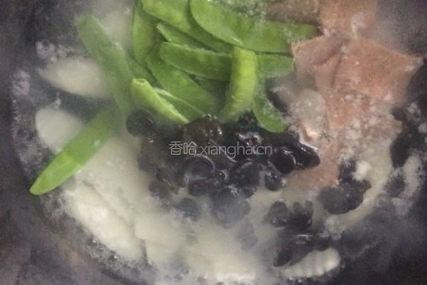 培根小炒的做法图解3
