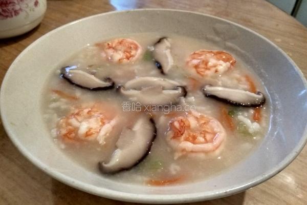 大虾粥的做法图解5