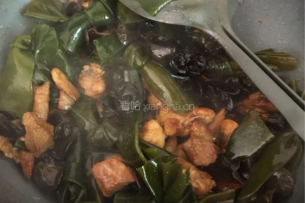 红烧五花肉+鸡翅的做法图解4