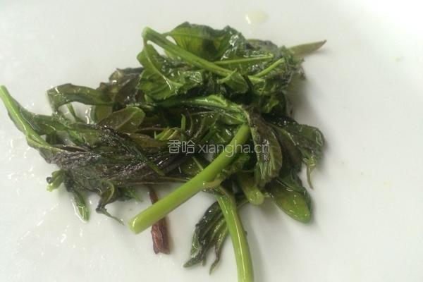 香椿煎豆腐的做法图解6