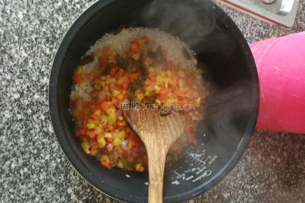 素抓饭的做法图解6