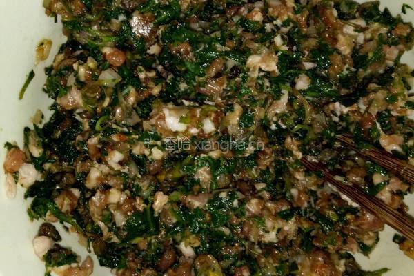 野菜饺子的做法图解3