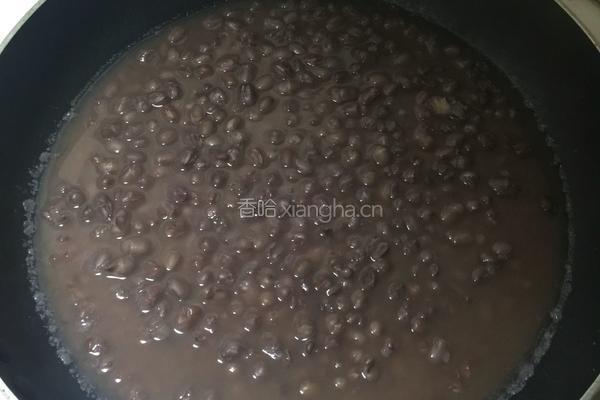 无油版自制红豆沙的做法图解2