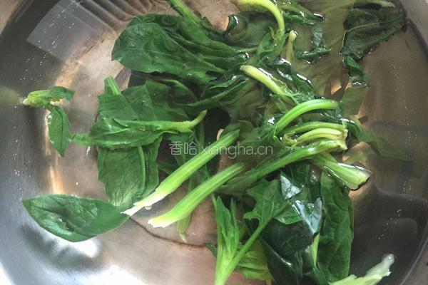 菠菜鸡蛋汤的做法图解3