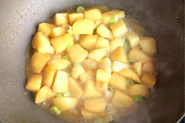 素烧土豆块的做法图解4
