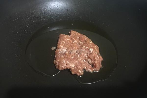 肉沫豆角的做法图解8