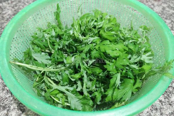 椰蓉艾草青团的做法图解1