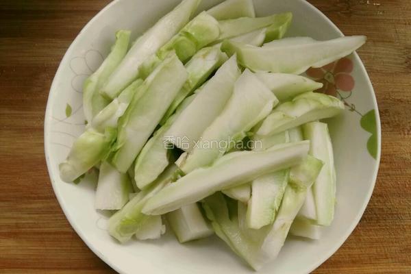 白灼鹅菜的做法图解2