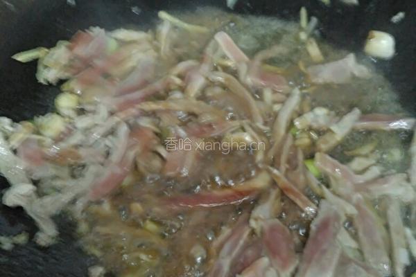 肉丝豆芽菜的做法图解7