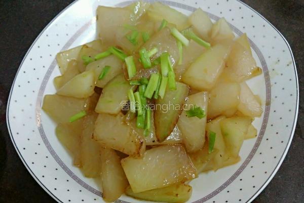 蚝油冬瓜的做法图解10