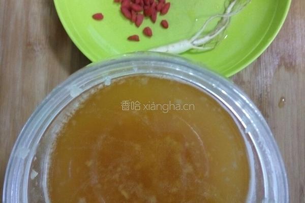 人参蜂蜜茶的做法图解1