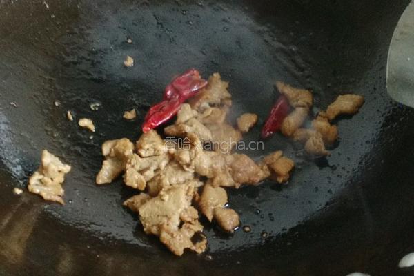 鲜蚕豆小炒肉的做法图解6