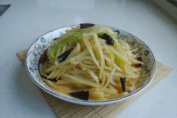 香辣土豆丝的做法图解5
