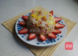 菠萝火腿玉米粒炒饭的做法图解10