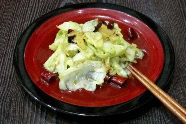 手撕包菜的做法图解6