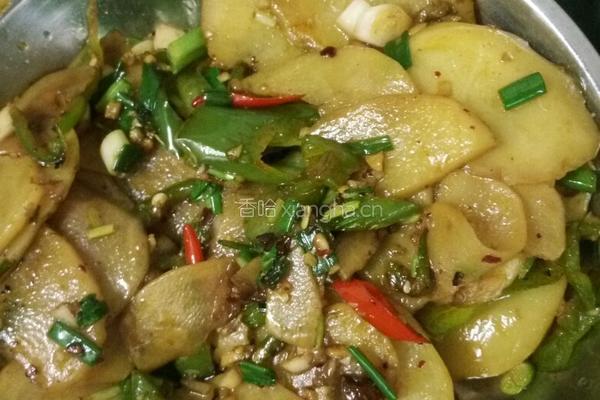 酸辣土豆片的做法图解3