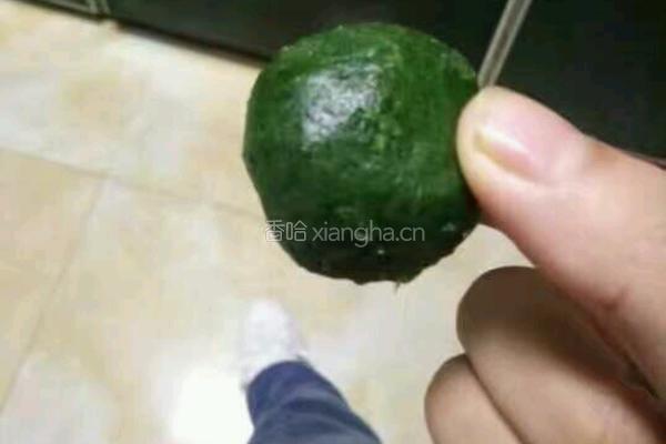 艾草米果的做法图解6