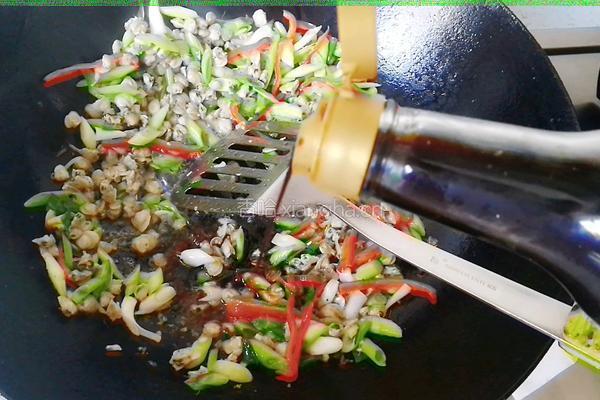 爆炒河蚬的做法图解8