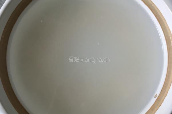 养胃米汤、软饭的做法图解3