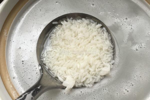 养胃米汤、软饭的做法图解6