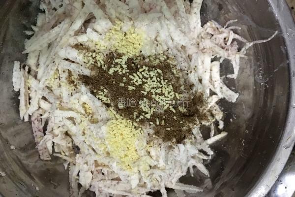 炸芋丝的做法图解2