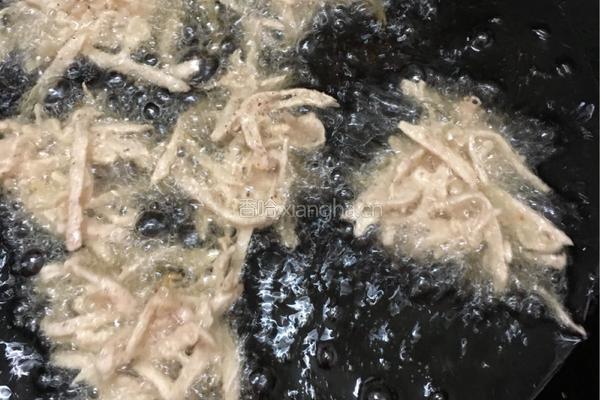 炸芋丝的做法图解5
